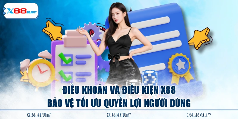 Điều khoản và điều kiện X88 bảo vệ tối ưu quyền lợi người dùng