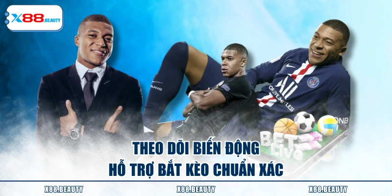 Theo dõi biến động hỗ trợ bắt kèo chuẩn xác